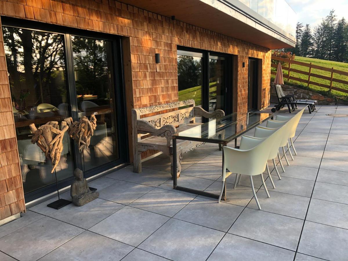 Pfaendertraum Luxus Ferienhaus Lochau Exteriér fotografie