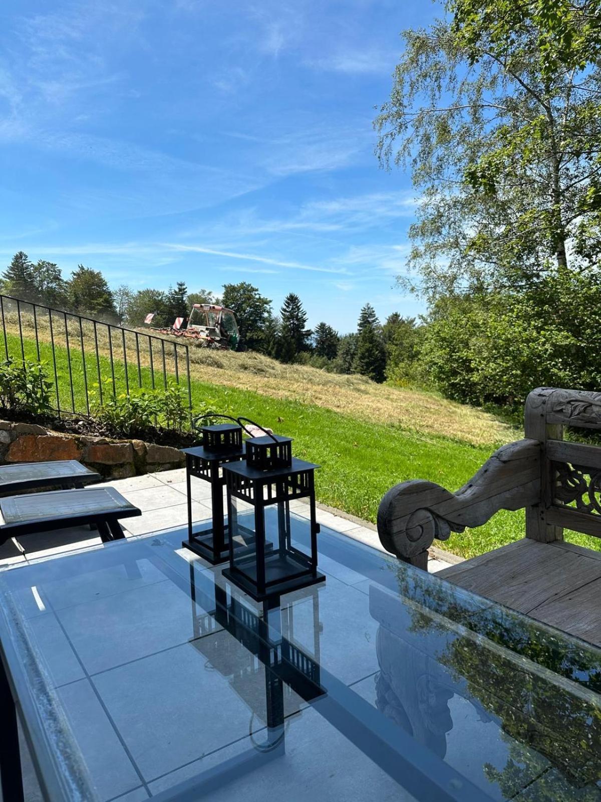 Pfaendertraum Luxus Ferienhaus Lochau Exteriér fotografie